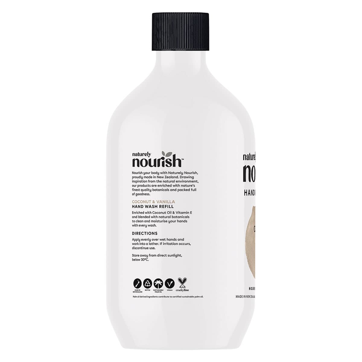 Thumbnail Naturely Nourish Hand Wash Refill Coconut & Vanilla 900ml