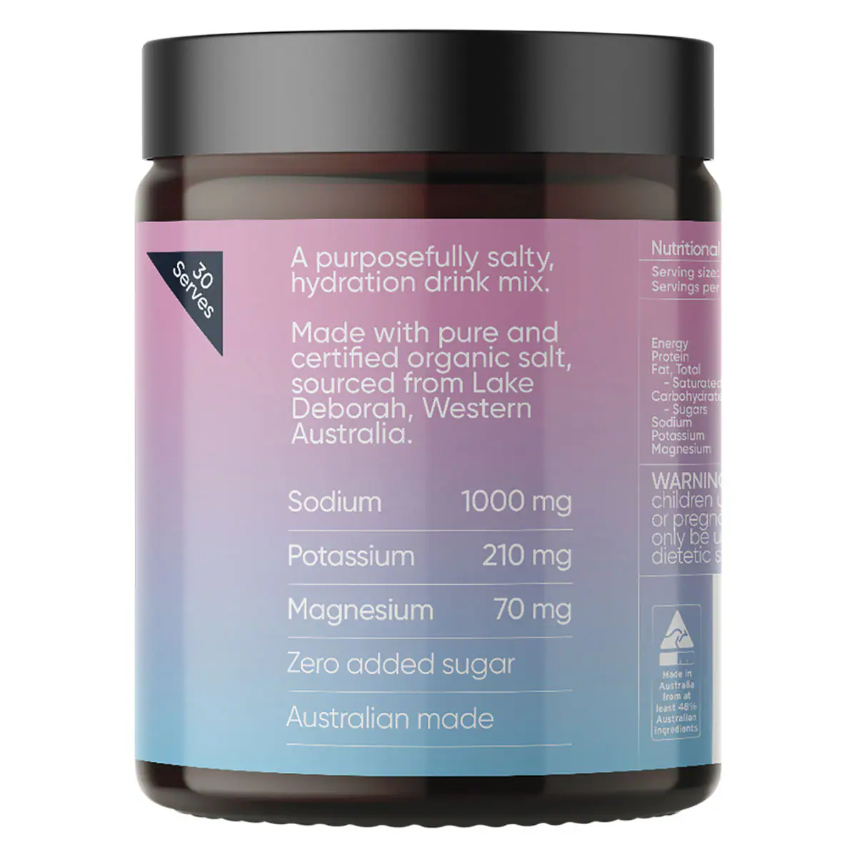 Thumbnail Sodii Everyday Hydration Salts Salty Berry 185g