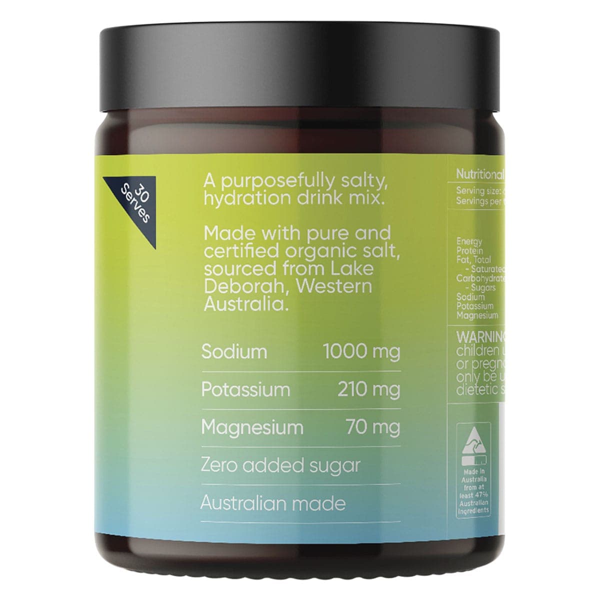 Thumbnail Sodii Everyday Hydration Salts Salty Citrus 185g