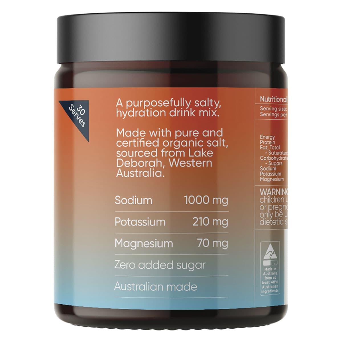 Thumbnail Sodii Everyday Hydration Salts Salty Grapefruit 185g