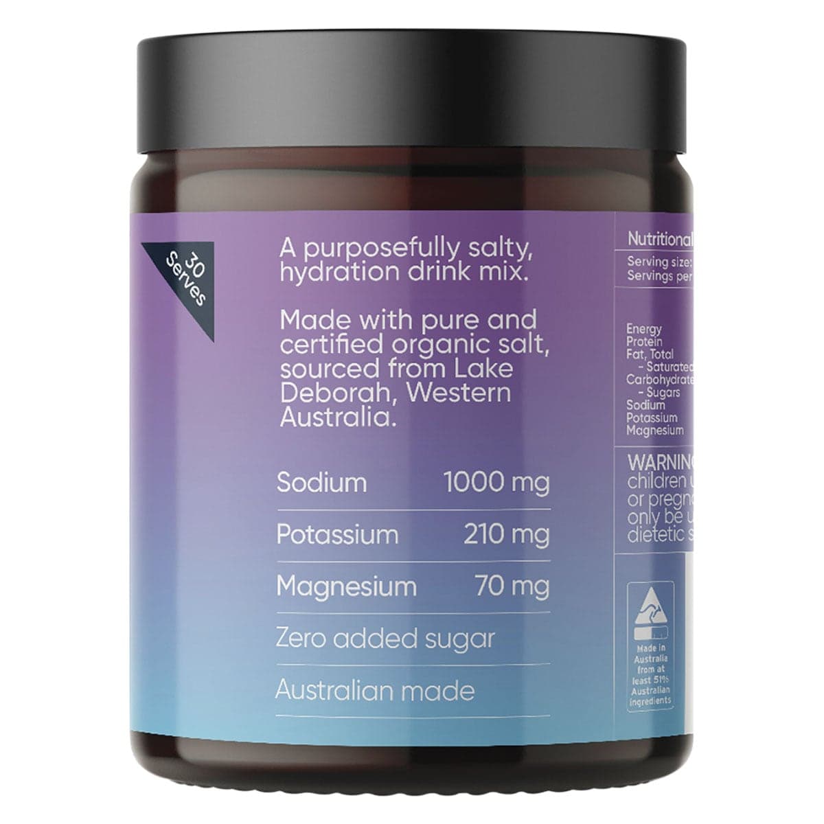 Thumbnail Sodii Everyday Hydration Salts Salty Passionfruit 185g