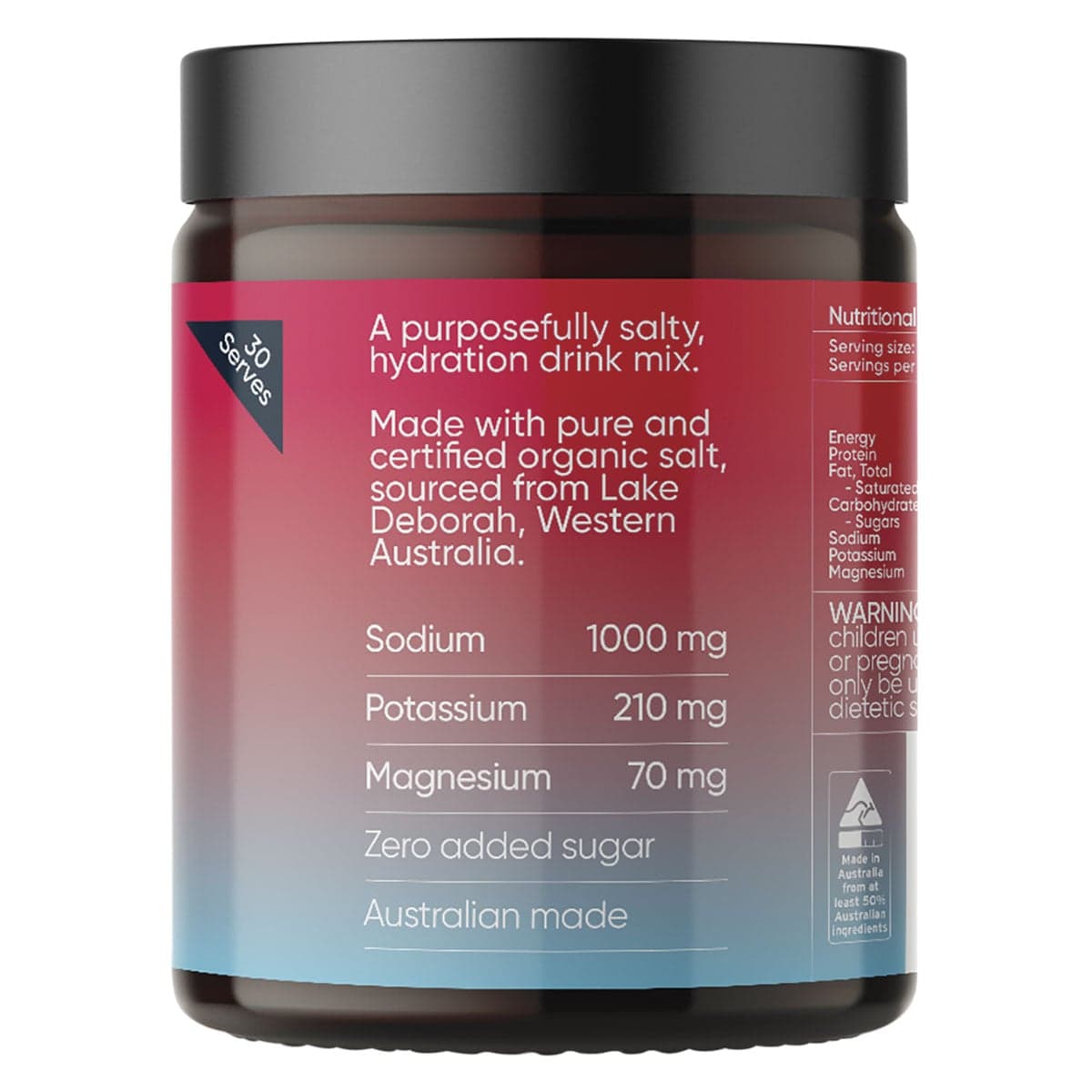 Thumbnail Sodii Everyday Hydration Salts Salty Raspberry 185g
