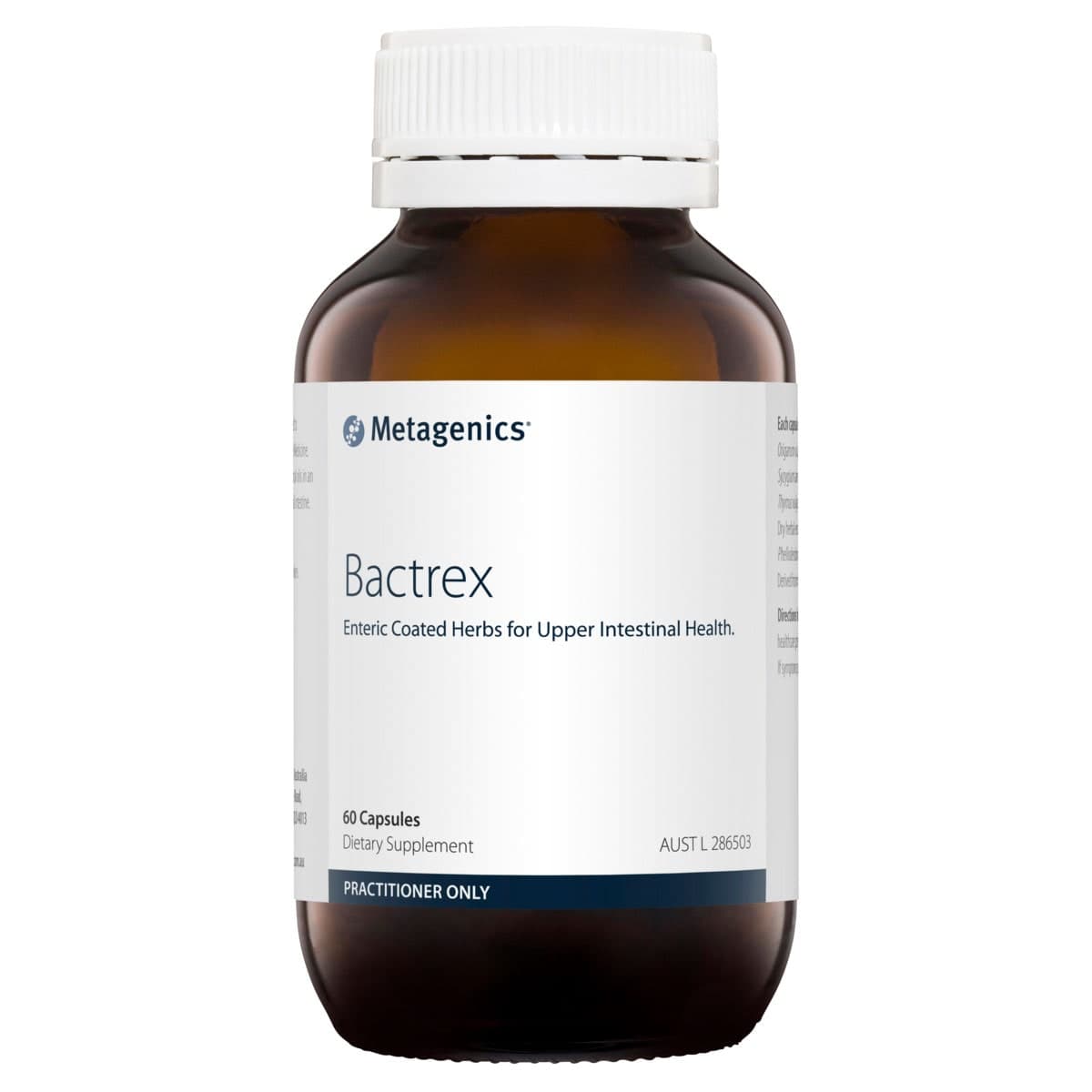 Thumbnail Metagenics Bactrex 60 Capsules