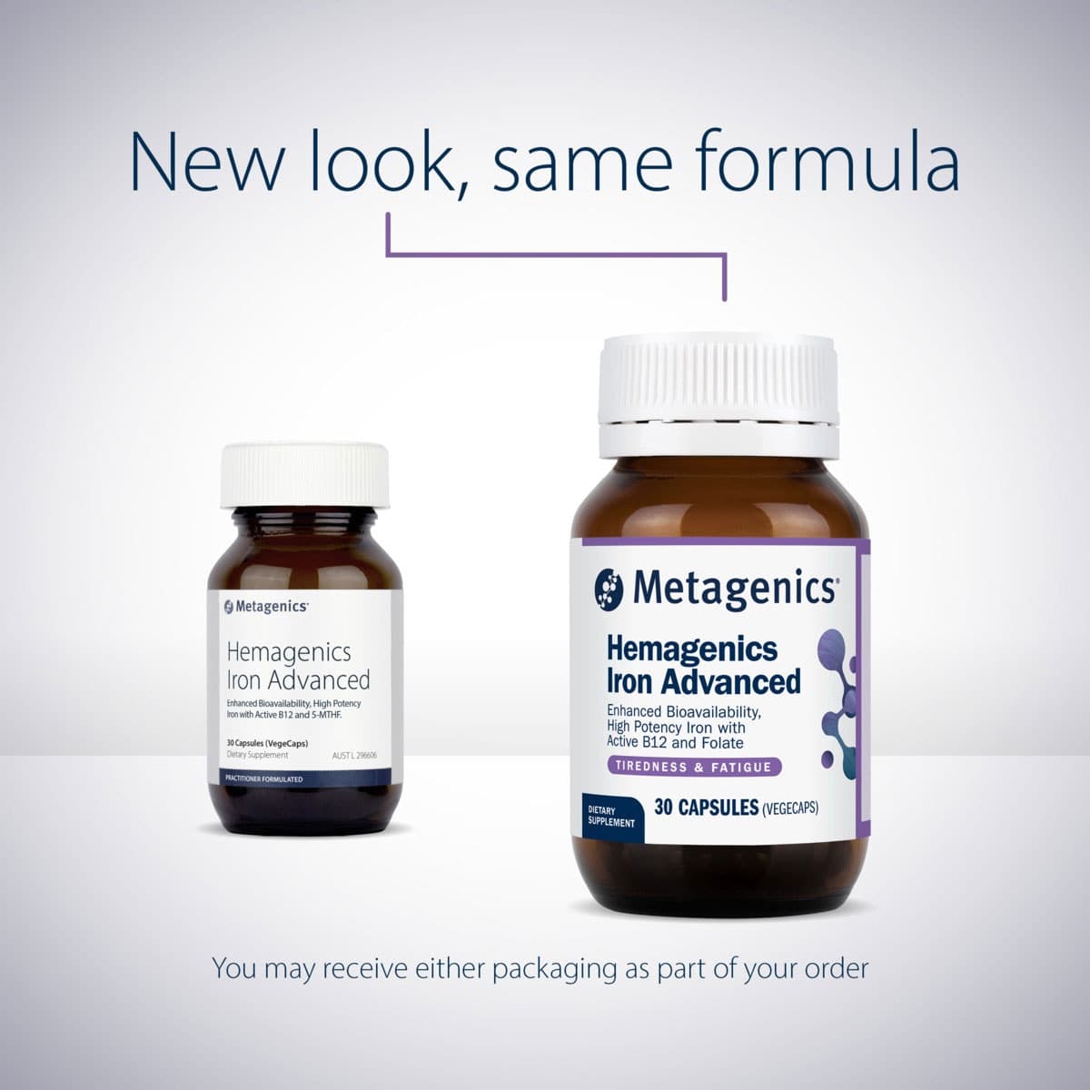 Thumbnail Metagenics Hemagenics Iron Advanced 30 Capsules