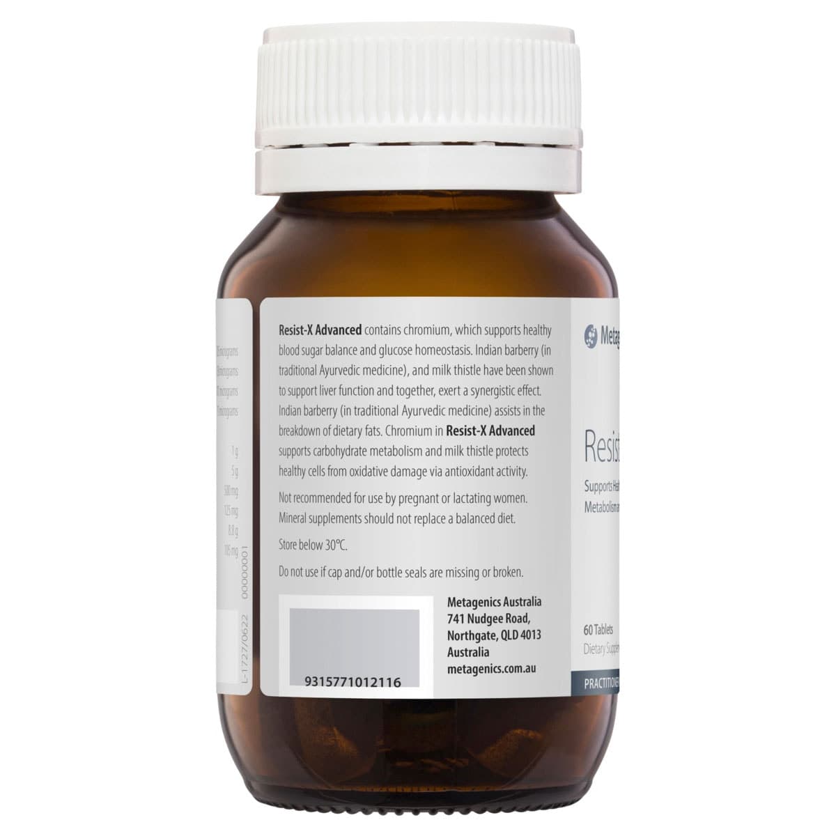 Thumbnail Metagenics Resist-X Advanced 60 Tablets