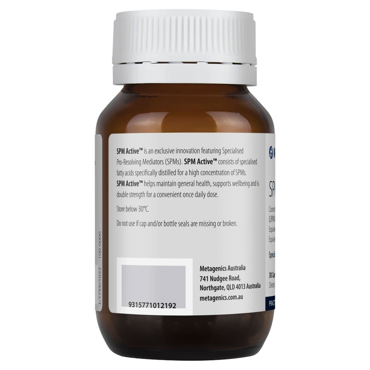 Thumbnail Metagenics SPM Active 30 Capsules