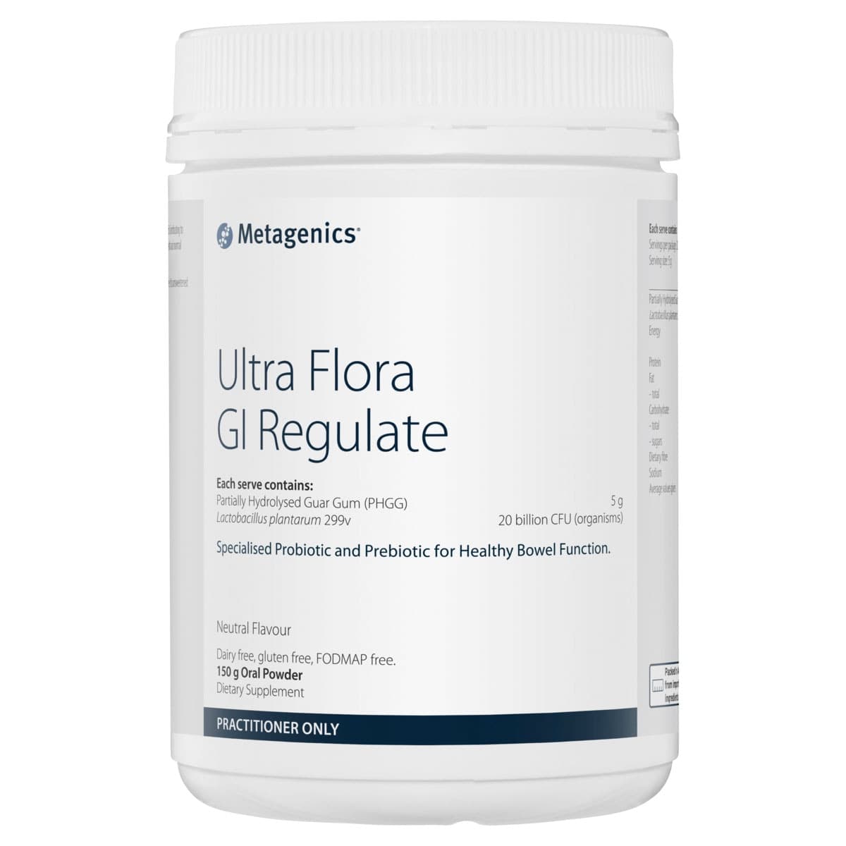 Thumbnail Metagenics UltraFlora GI Regulate Powder 150g