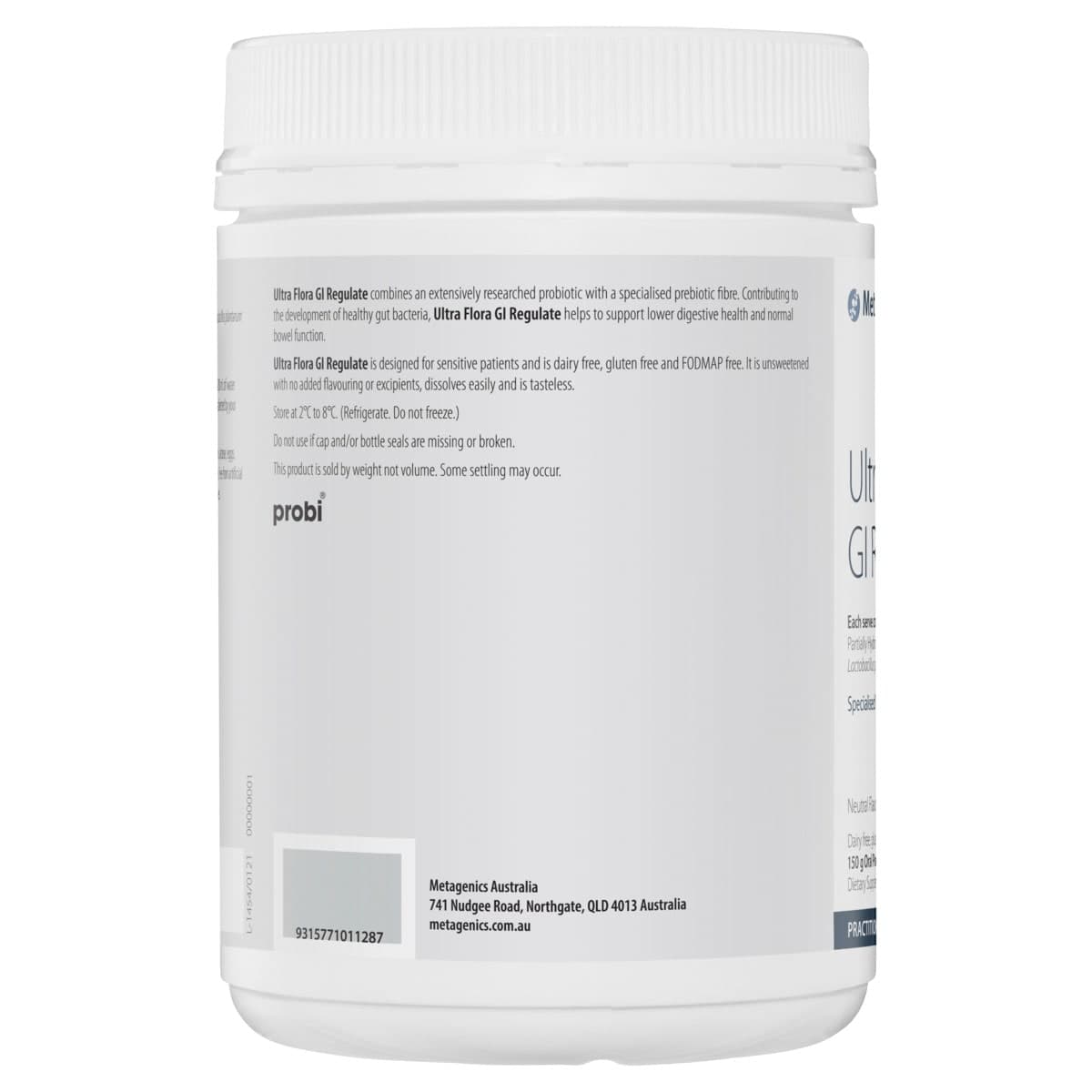Thumbnail Metagenics UltraFlora GI Regulate Powder 150g