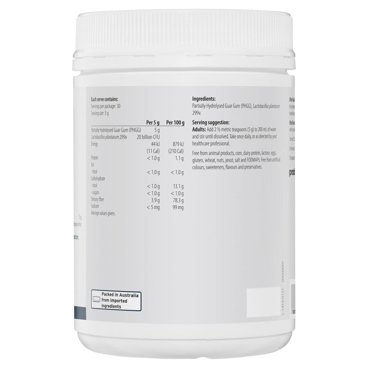 Thumbnail Metagenics UltraFlora GI Regulate Powder 150g
