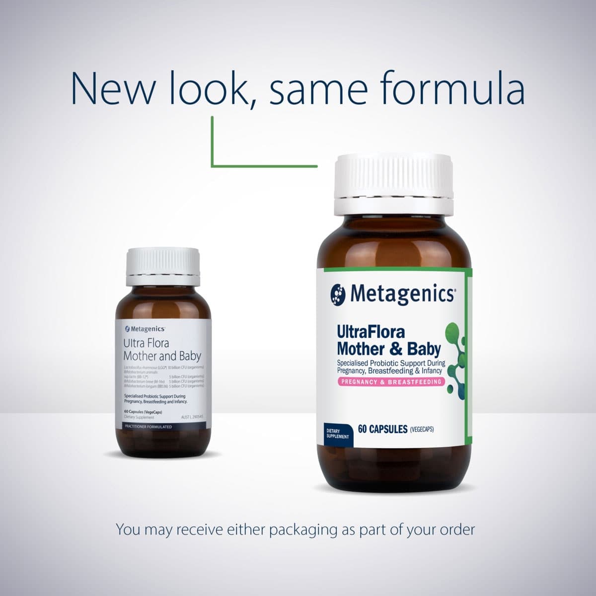 Thumbnail Metagenics UltraFlora Mother and Baby 60 Capsules