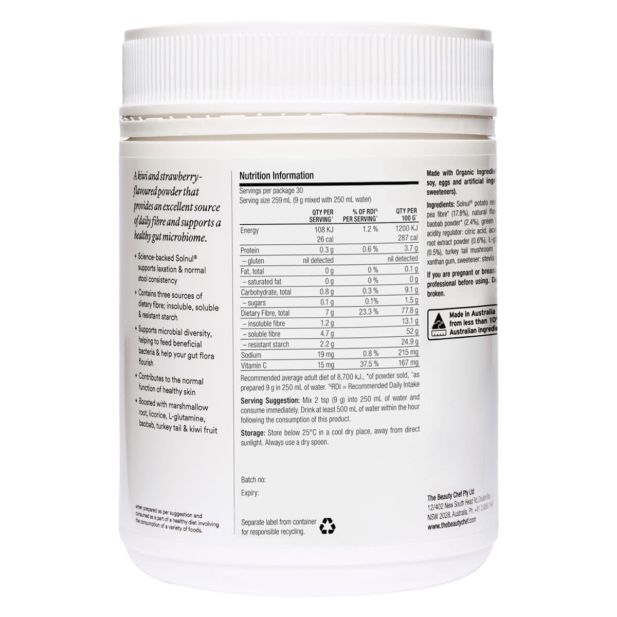 Thumbnail The Beauty Chef The Perfect Poo Gut Powder 270g
