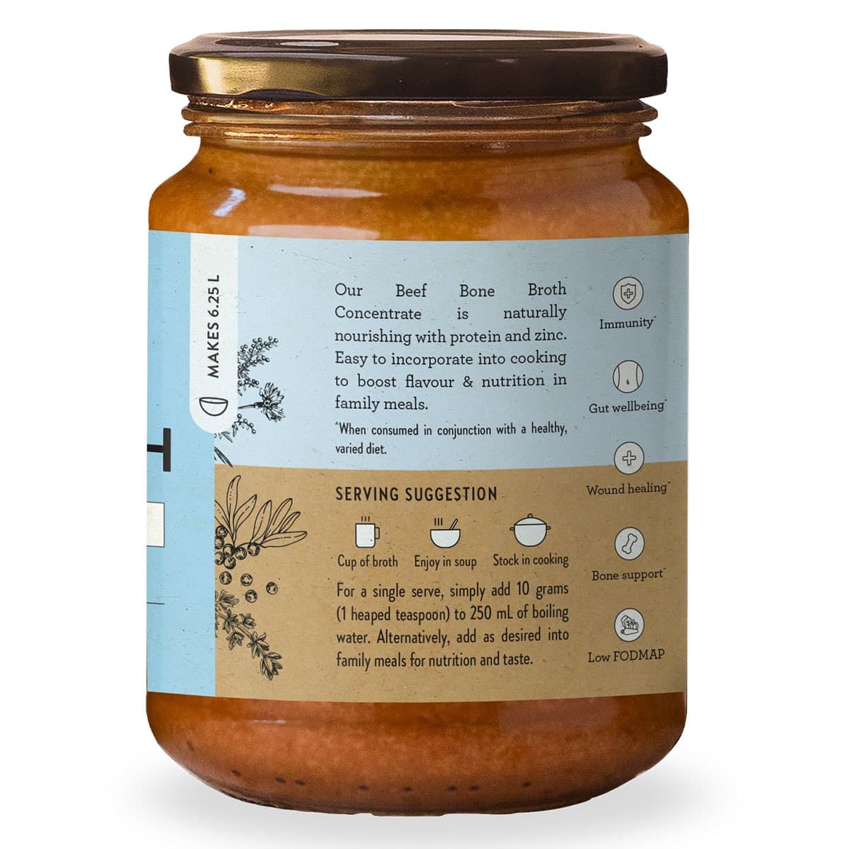 Thumbnail Nutra Naturals Beef Bone Broth Concentrate - Natural Beef 250g