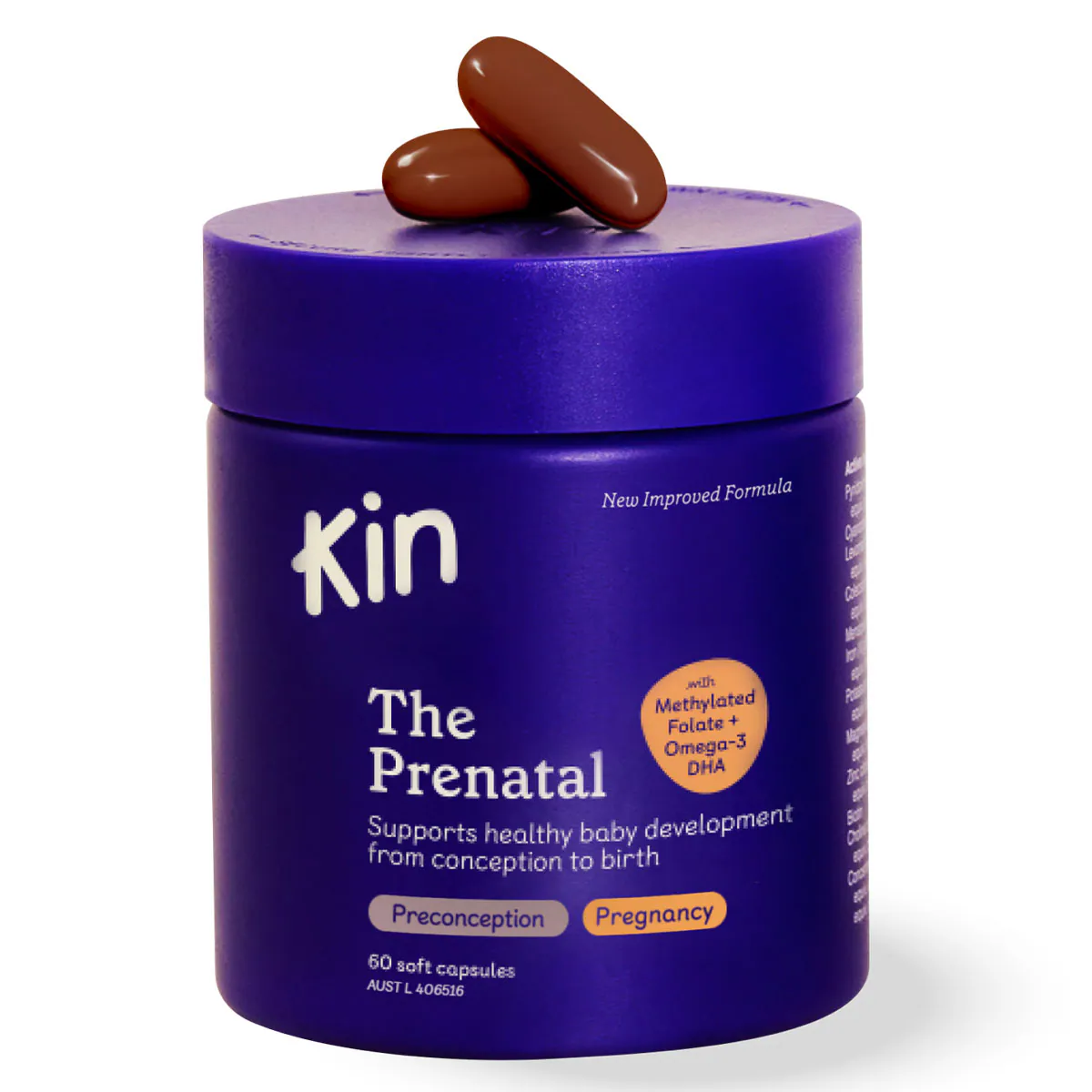 Thumbnail Kin The Prenatal 60 Capsules