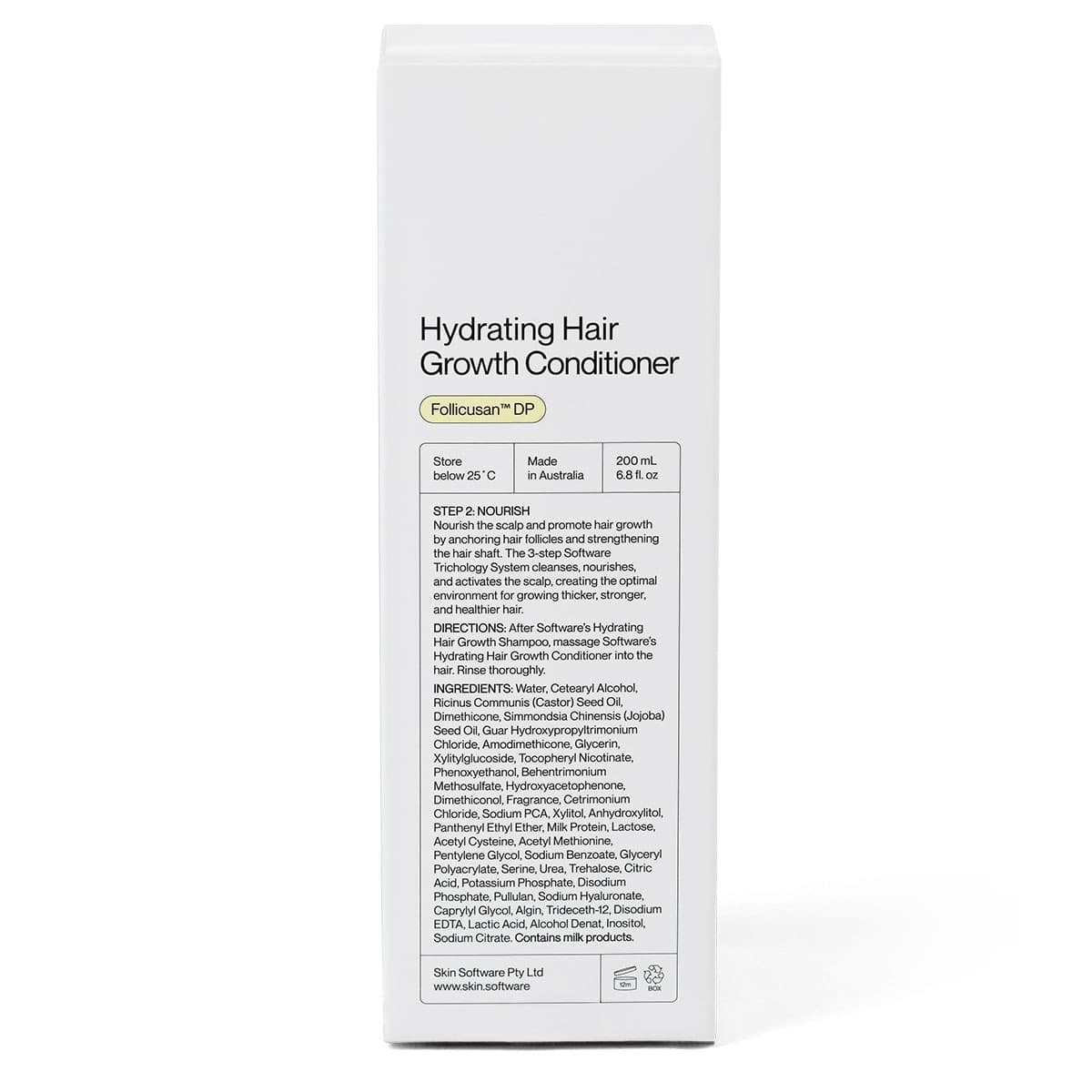 Thumbnail Software Hydrating Hair Growth Conditioner 200ml