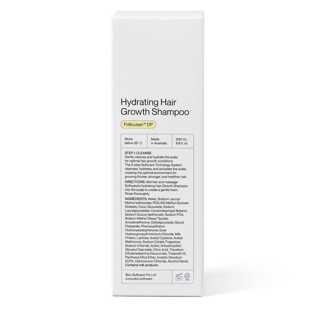 Thumbnail Software Hydrating Hair Growth Shampoo 200ml