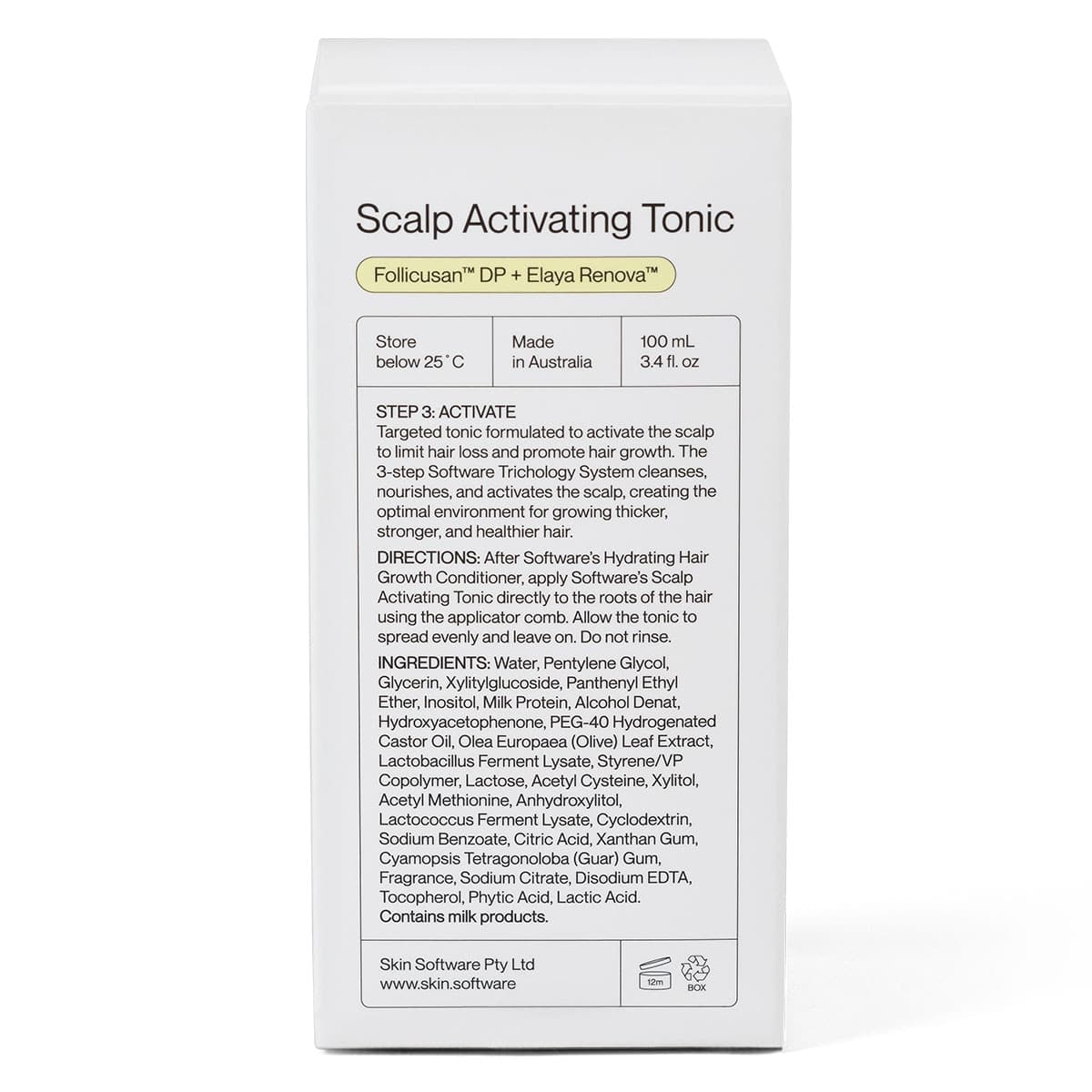 Thumbnail Software Scalp Activating Tonic 100ml