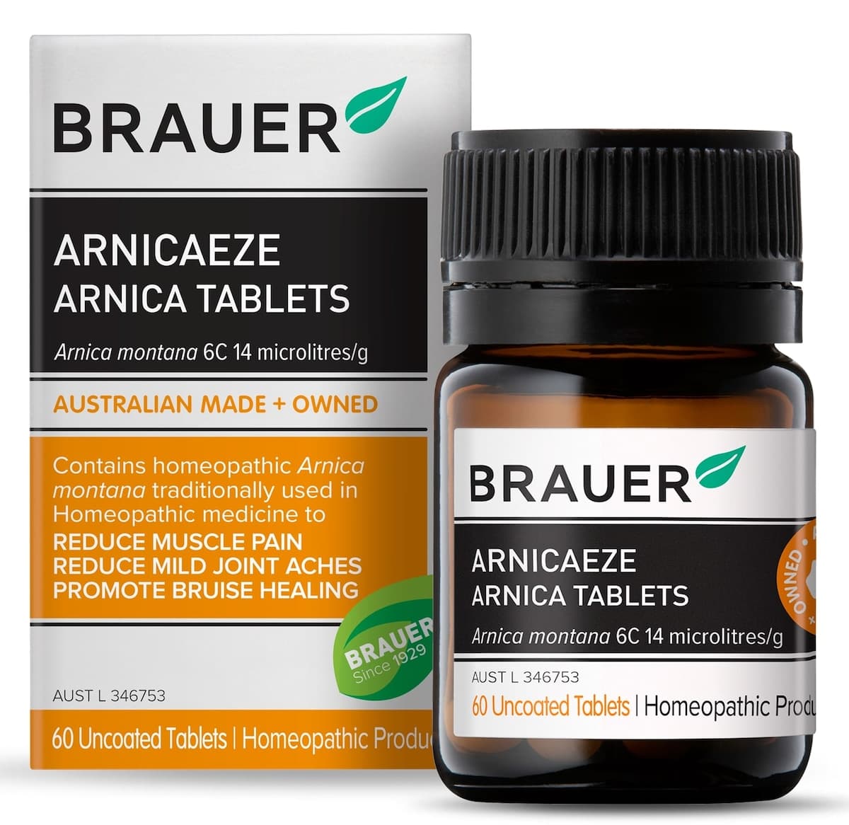 Thumbnail Brauer Arnicaeze Arnica 60 Tablets