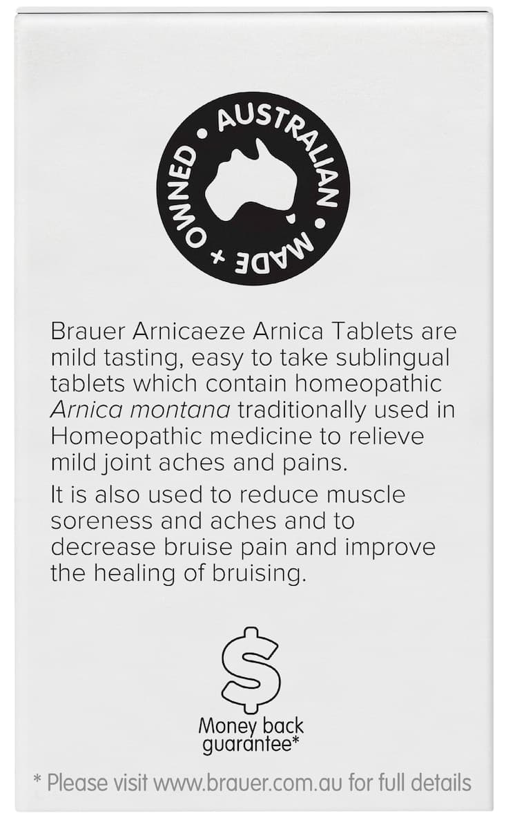 Thumbnail Brauer Arnicaeze Arnica 60 Tablets