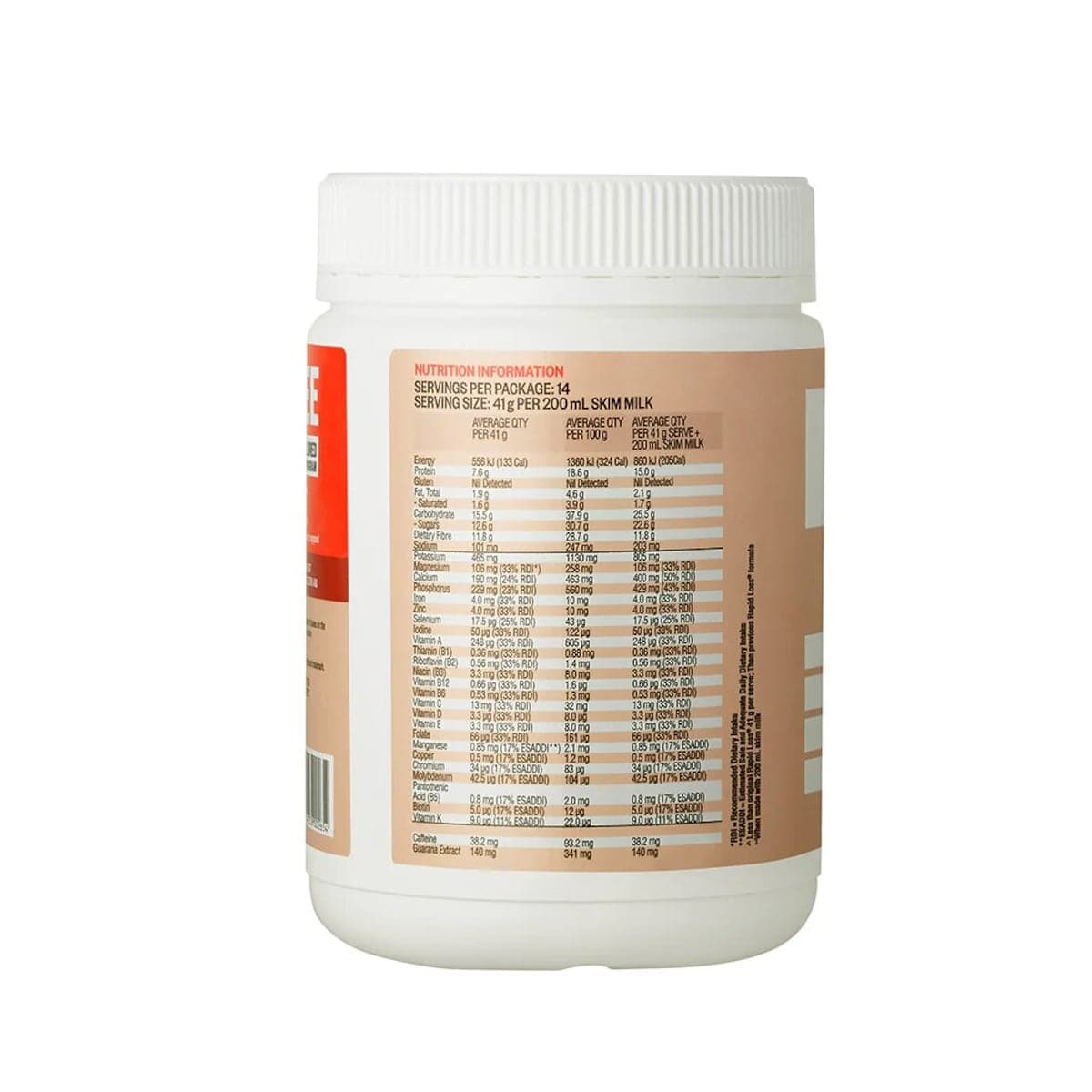 Thumbnail Rapid Loss Chocolate Meal Replacement Shake 575g