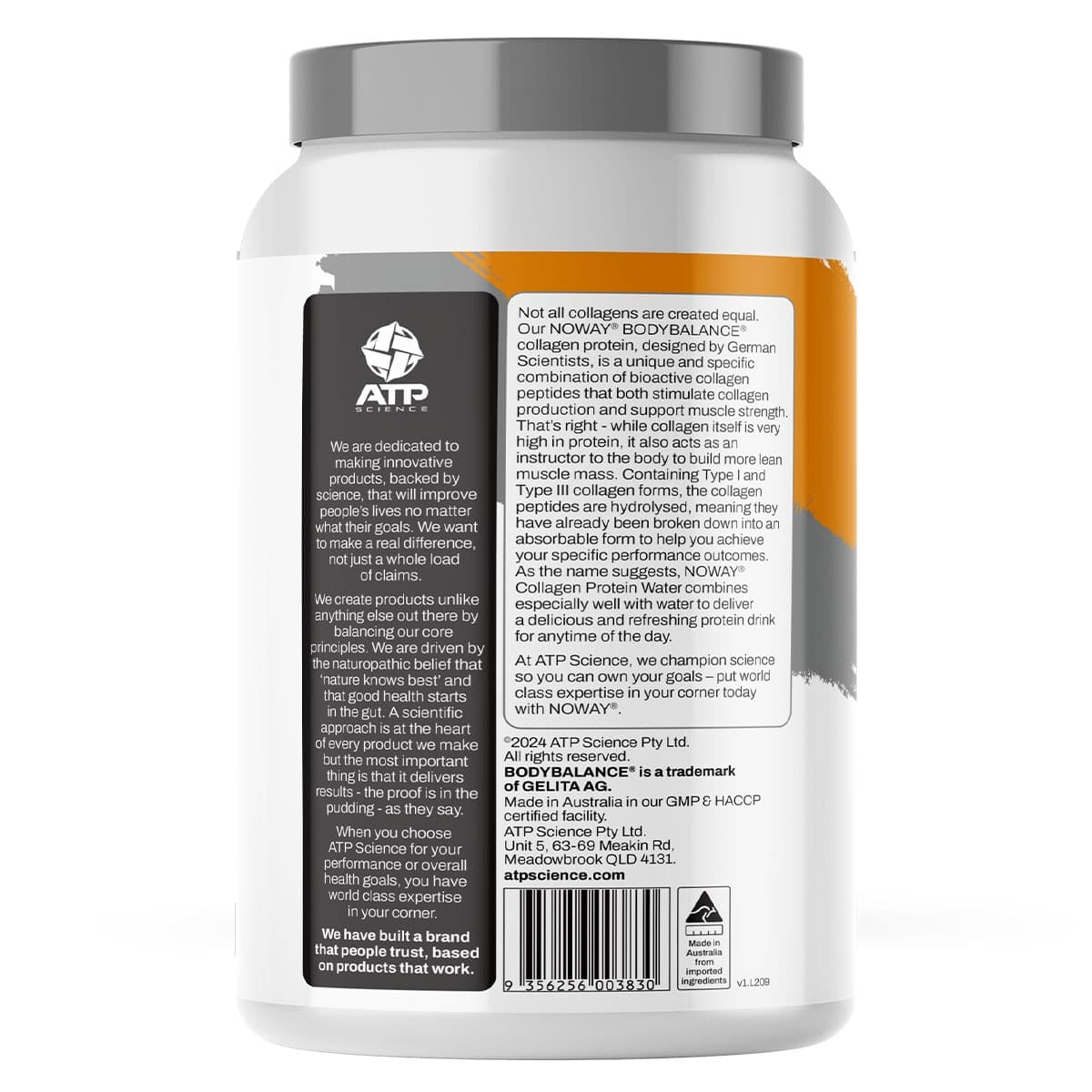 Thumbnail ATP Science Noway Collagen Protein Water Ginger Beer 750g
