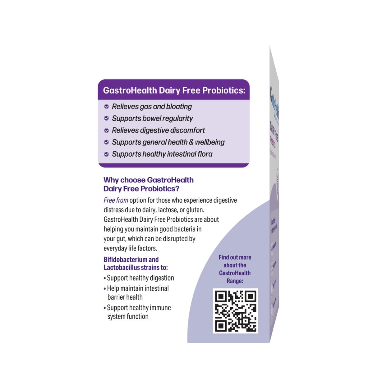 Thumbnail Naturopathica GastroHealth Dairy Free Probiotic 30 Capsules