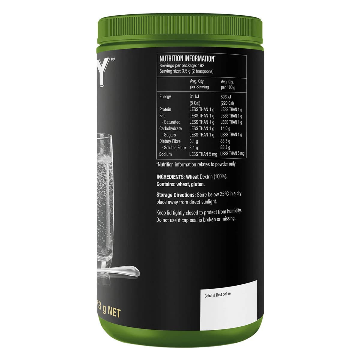 Thumbnail Isowhey GLP-1 Support Daily Fibre Powder Flavourless 673g