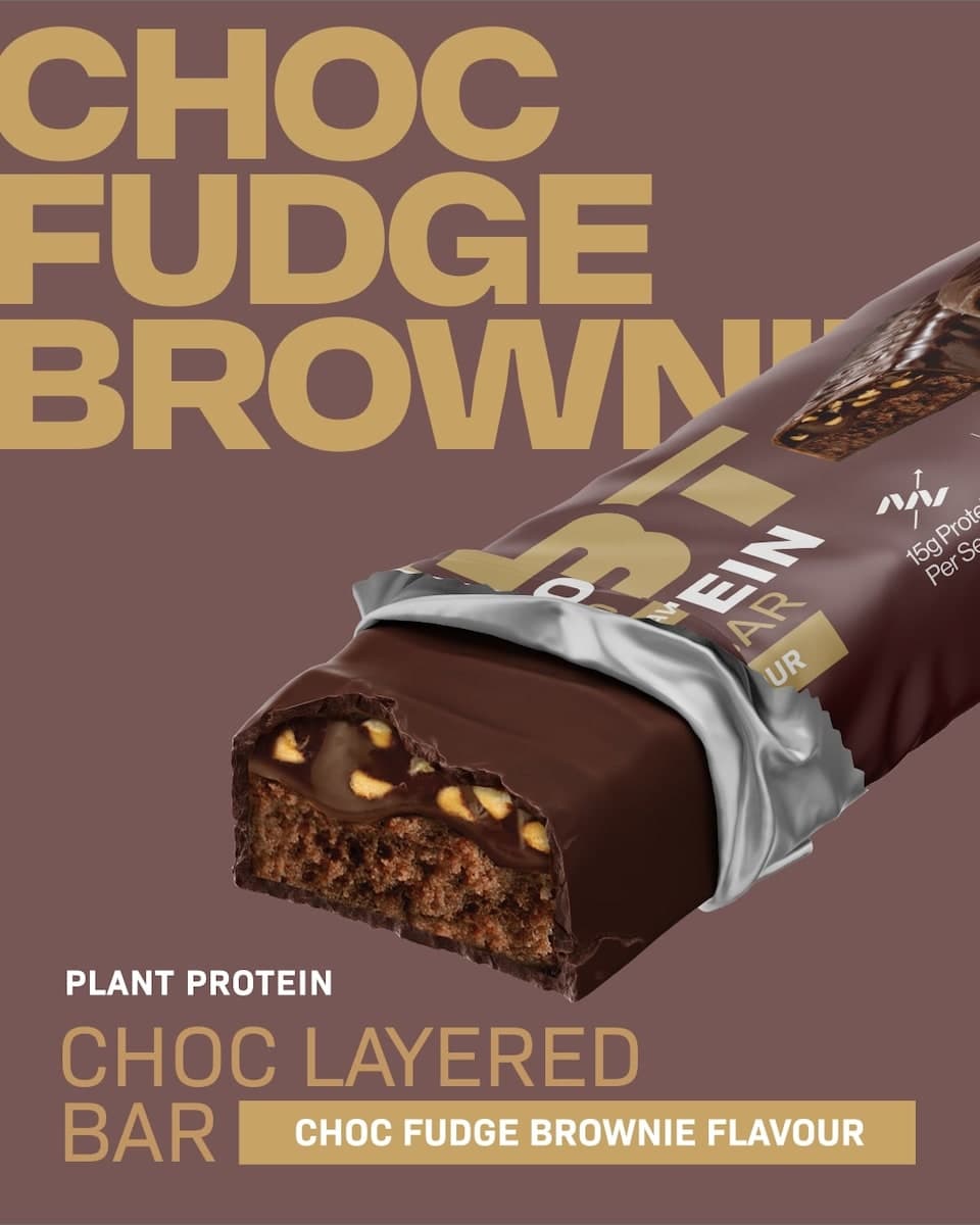 Thumbnail CMBT Layered Plant Protein Bar - Chocolate Fudge 12 x 50g