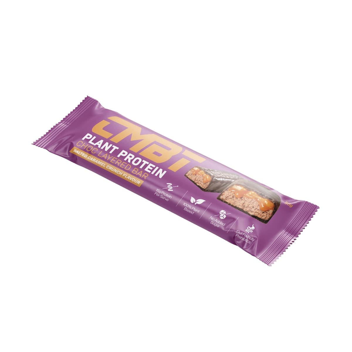 Thumbnail CMBT Layered Plant Protein Bar - Salted Caramel Crunch 12 x 50g
