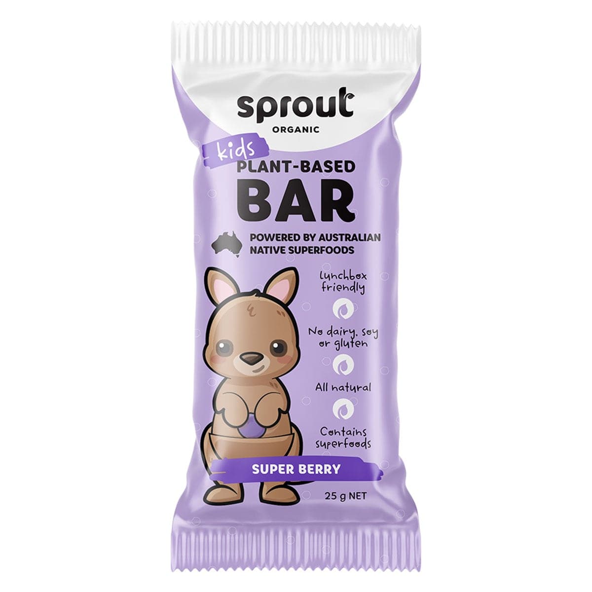 Thumbnail Sprout Organic Kids Plant Based Super Berry Bars 4 Pack