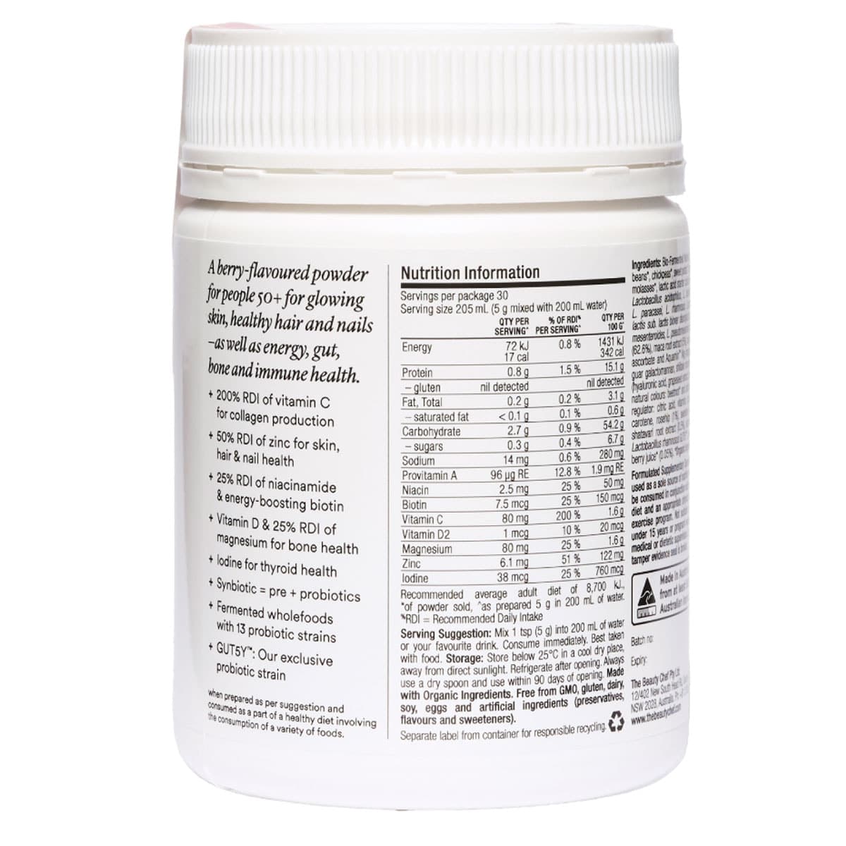 Thumbnail The Beauty Chef Glow Ageless Skin + Gut Powder 150g