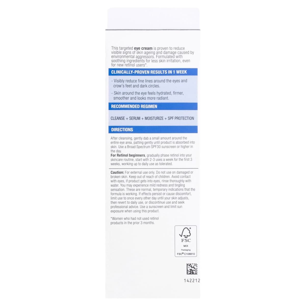 Thumbnail Neutrogena Visible Repair Eye Cream 15g