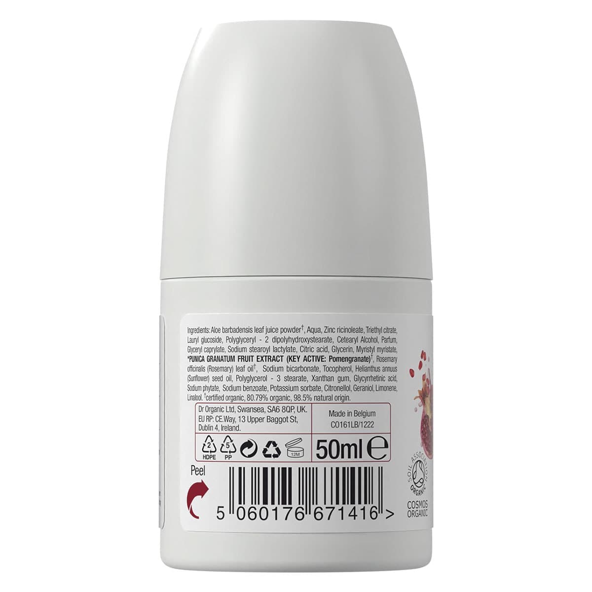 Thumbnail Dr Organic Pomegranate Deodorant Roll-on 50ml