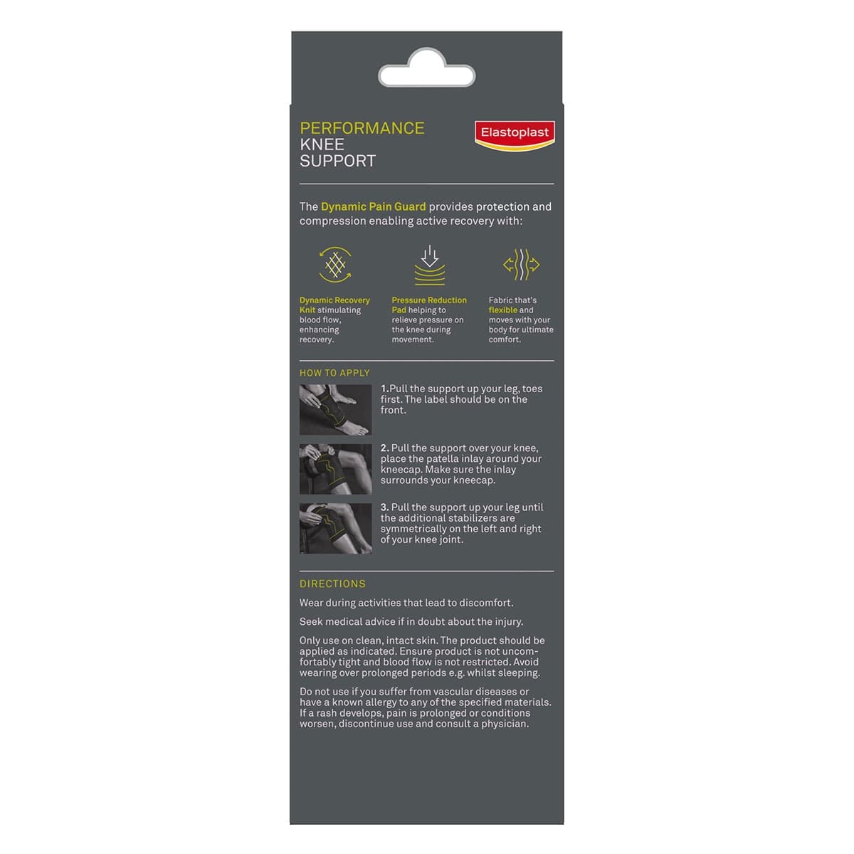 Thumbnail Elastoplast Performance Knee Support Large 1 Pack