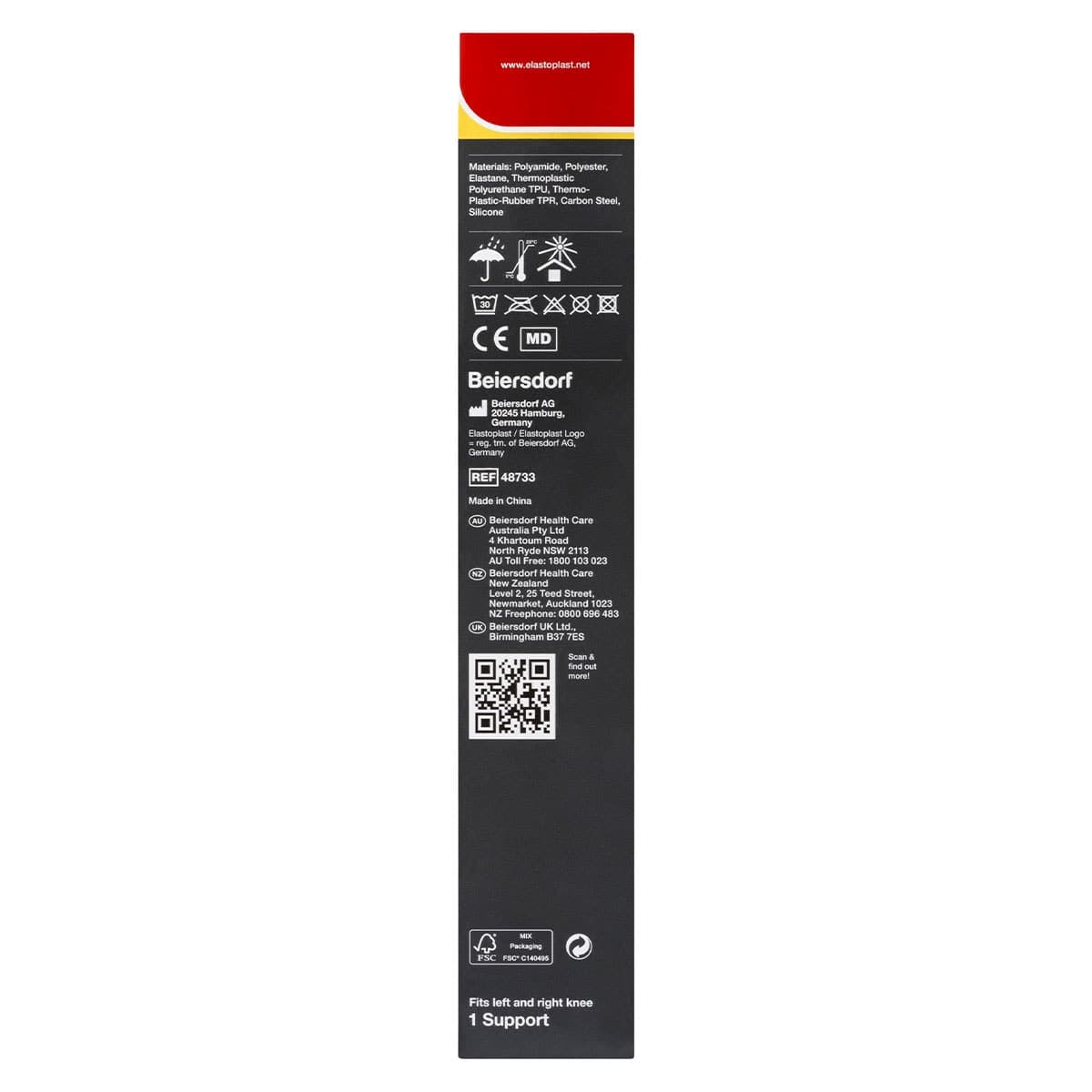 Thumbnail Elastoplast Performance Knee Support Large 1 Pack