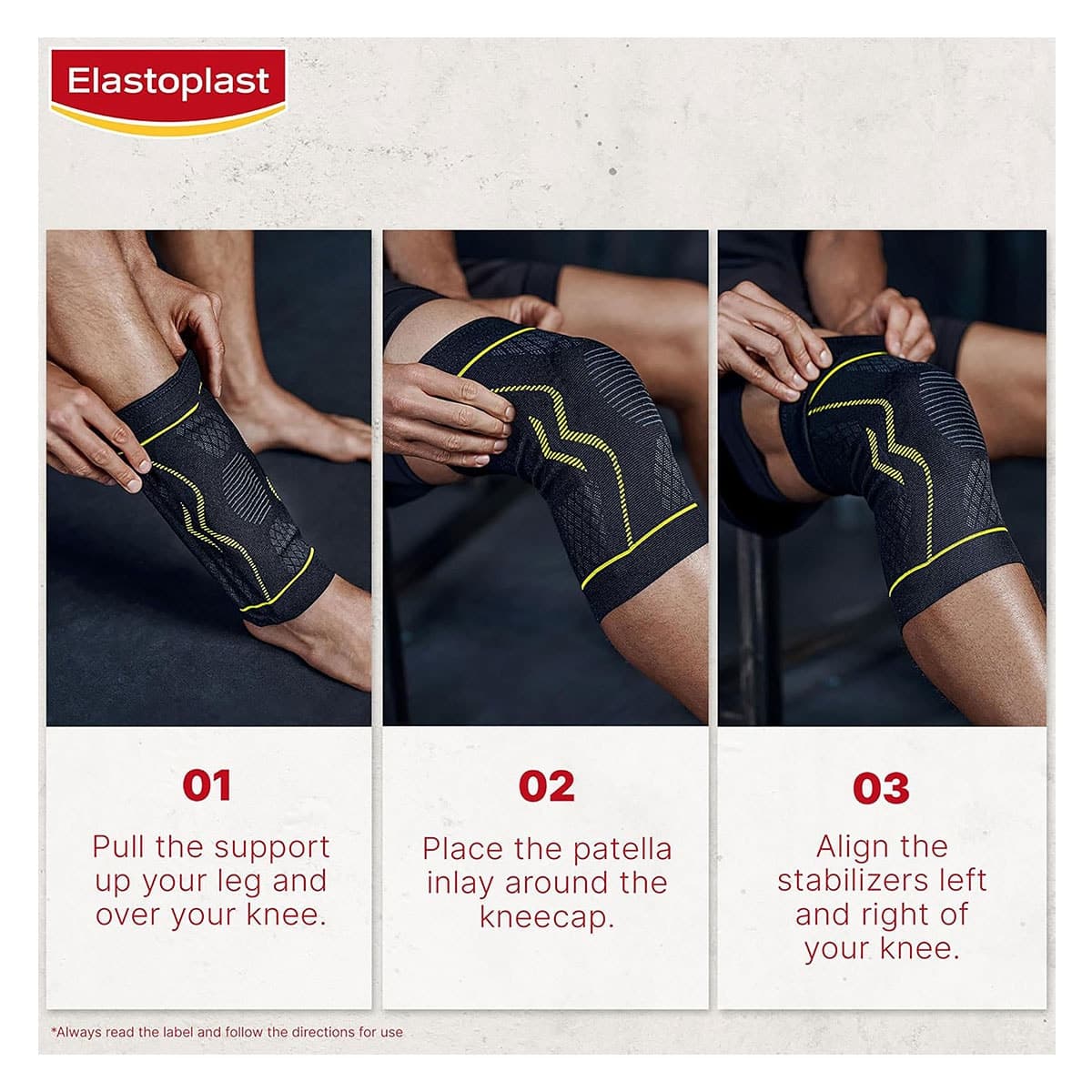 Thumbnail Elastoplast Performance Knee Support Large 1 Pack