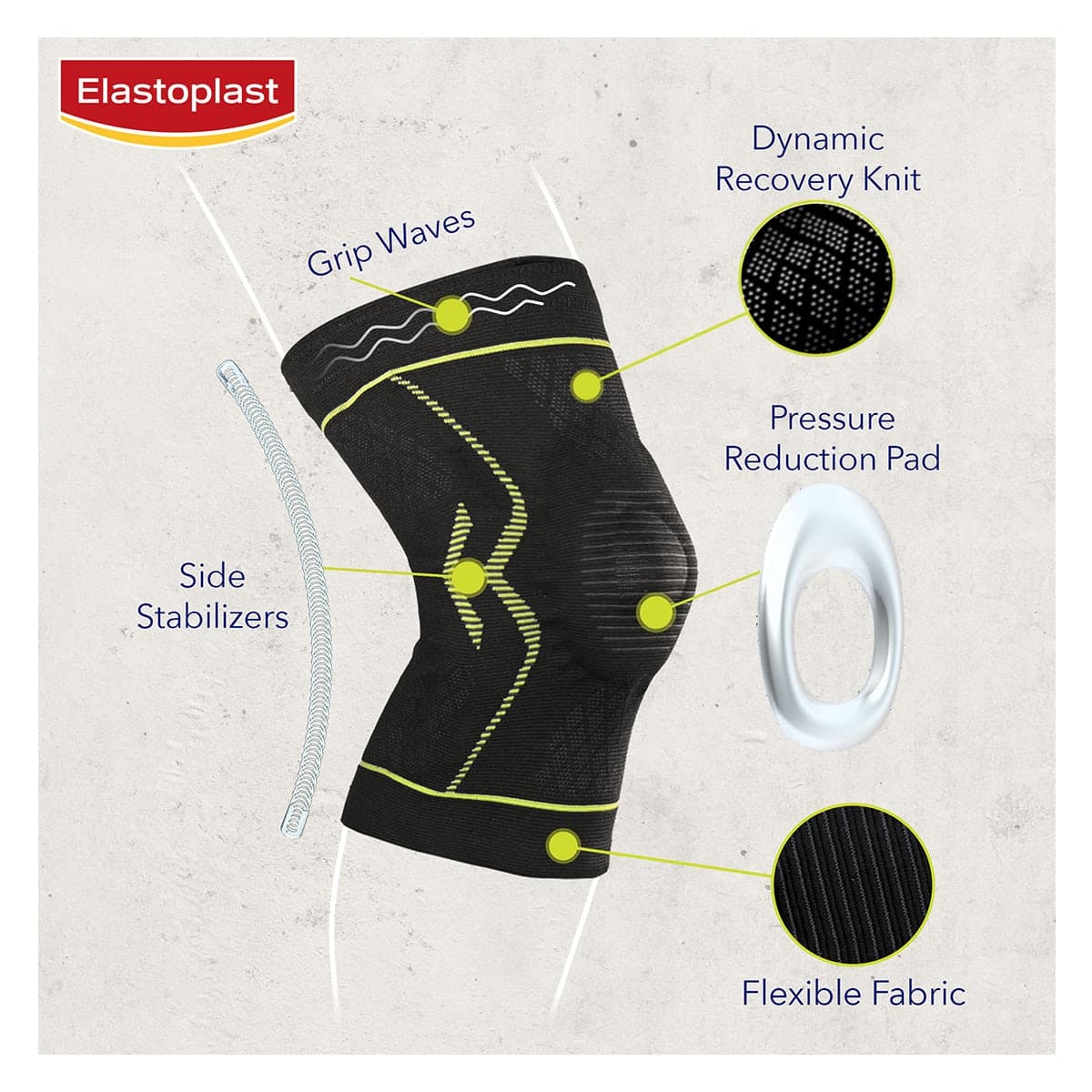 Thumbnail Elastoplast Performance Knee Support Large 1 Pack