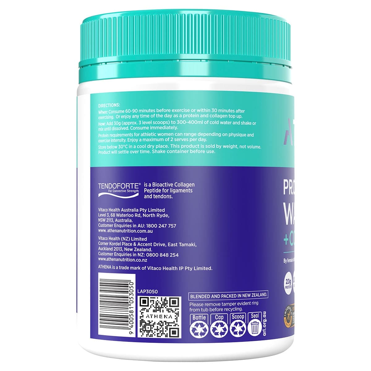 Thumbnail Athena Protein Water + Collagen Mango Crush 360g