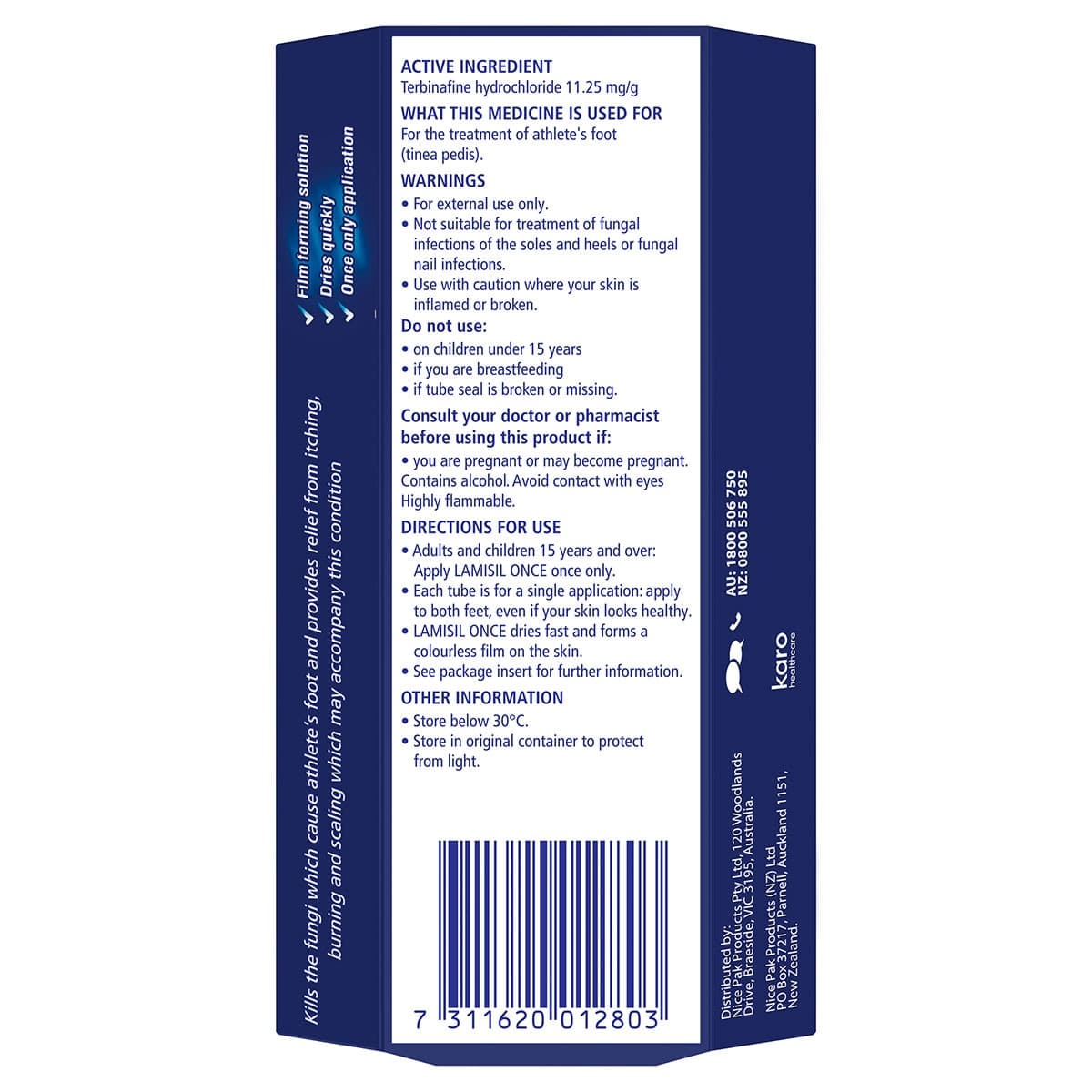 Thumbnail Lamisil Once Film Forming Solution 4g