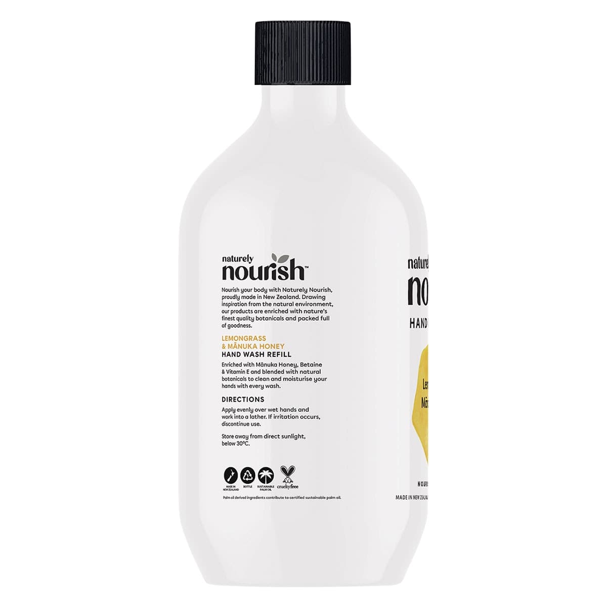 Thumbnail Naturely Nourish Hand Wash Lemongrass & Manuka Honey 900ml