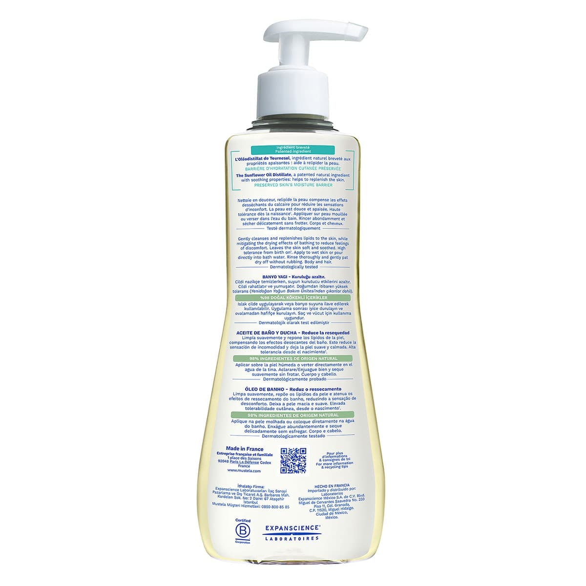 Thumbnail Mustela Stelatopia Cleansing Oil 500ml