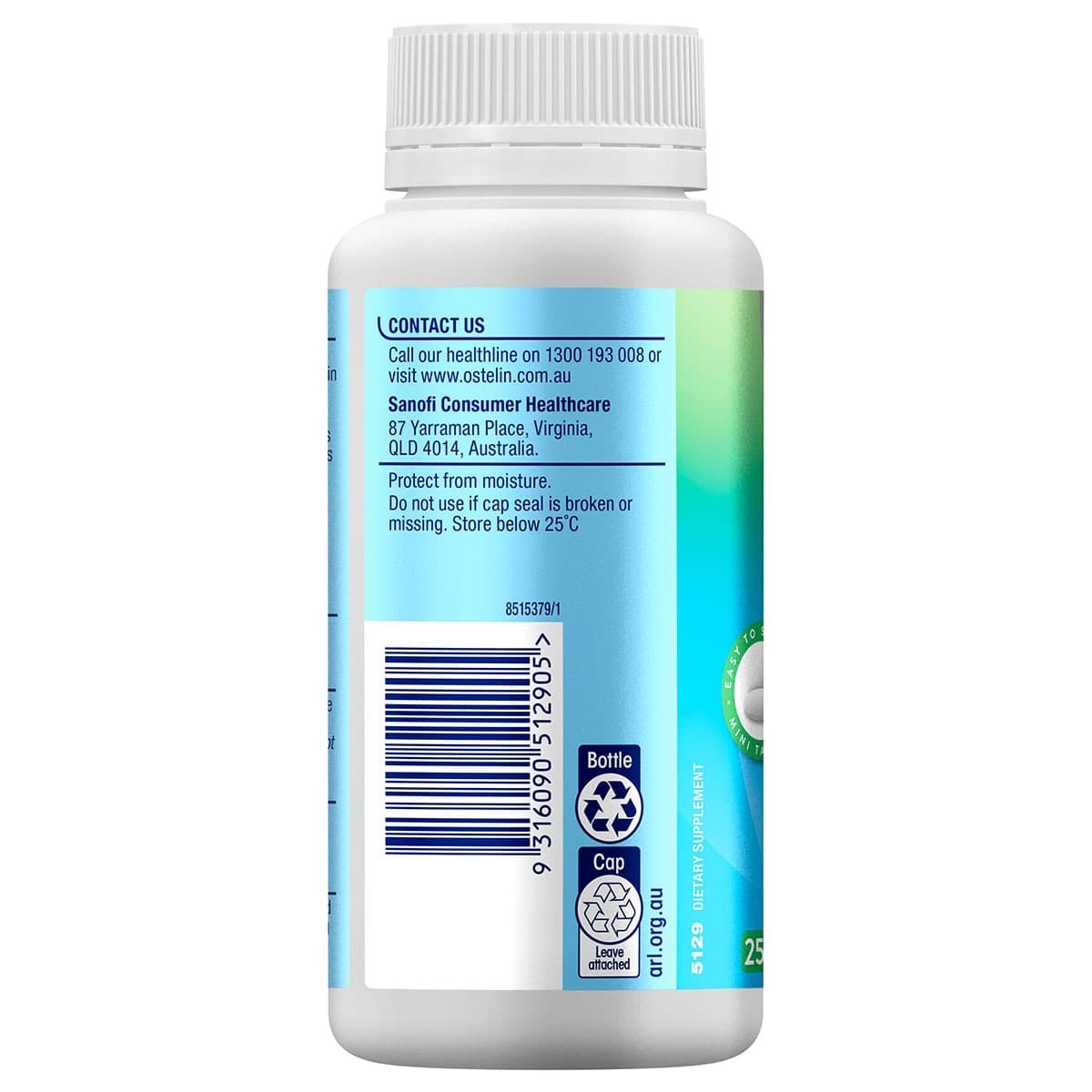 Thumbnail Ostelin Calcium & Vitamin D3 Minis 250 Tablets
