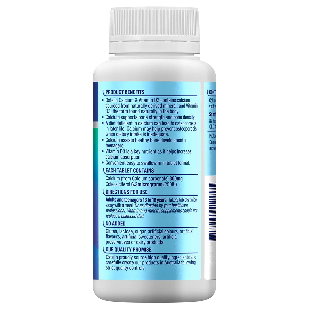 Thumbnail Ostelin Calcium & Vitamin D3 Minis 250 Tablets