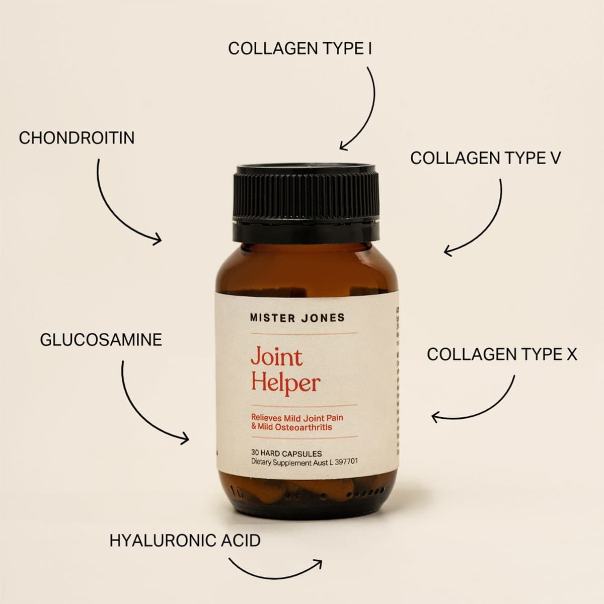 Thumbnail Mister Jones Joint Helper 30 Capsules