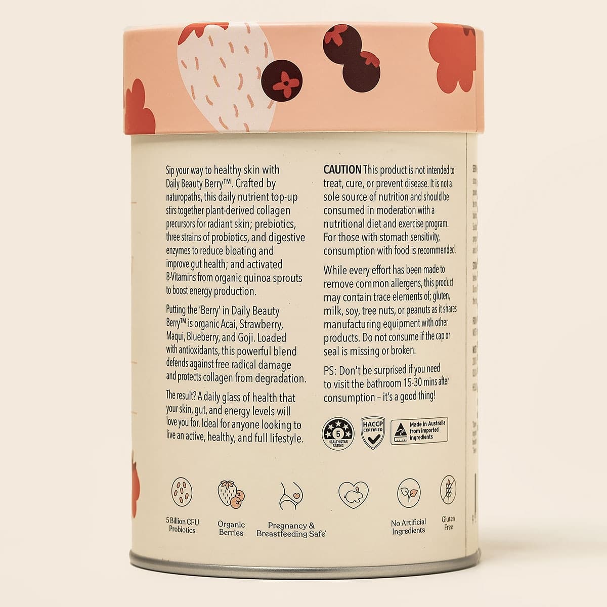 Thumbnail Mister Jones Daily Beauty Powder Berry 180g