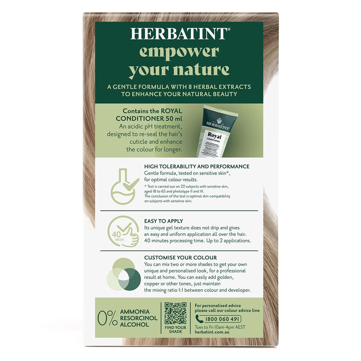 Thumbnail Herbatint Hair Colour Gel 10C Platinum Ash Blonde 170ml