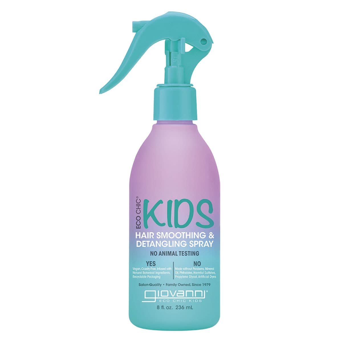 Thumbnail Giovanni Eco Chic Kids Hair Smoothing & Detangling Spray 236ml