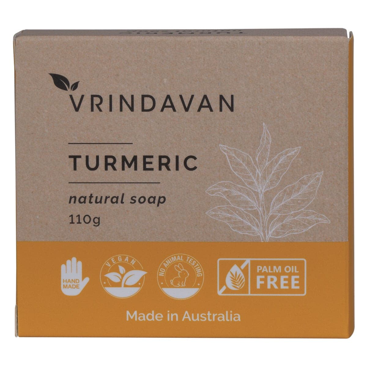 Thumbnail Vrindavan Natural Turmeric Soap 110g