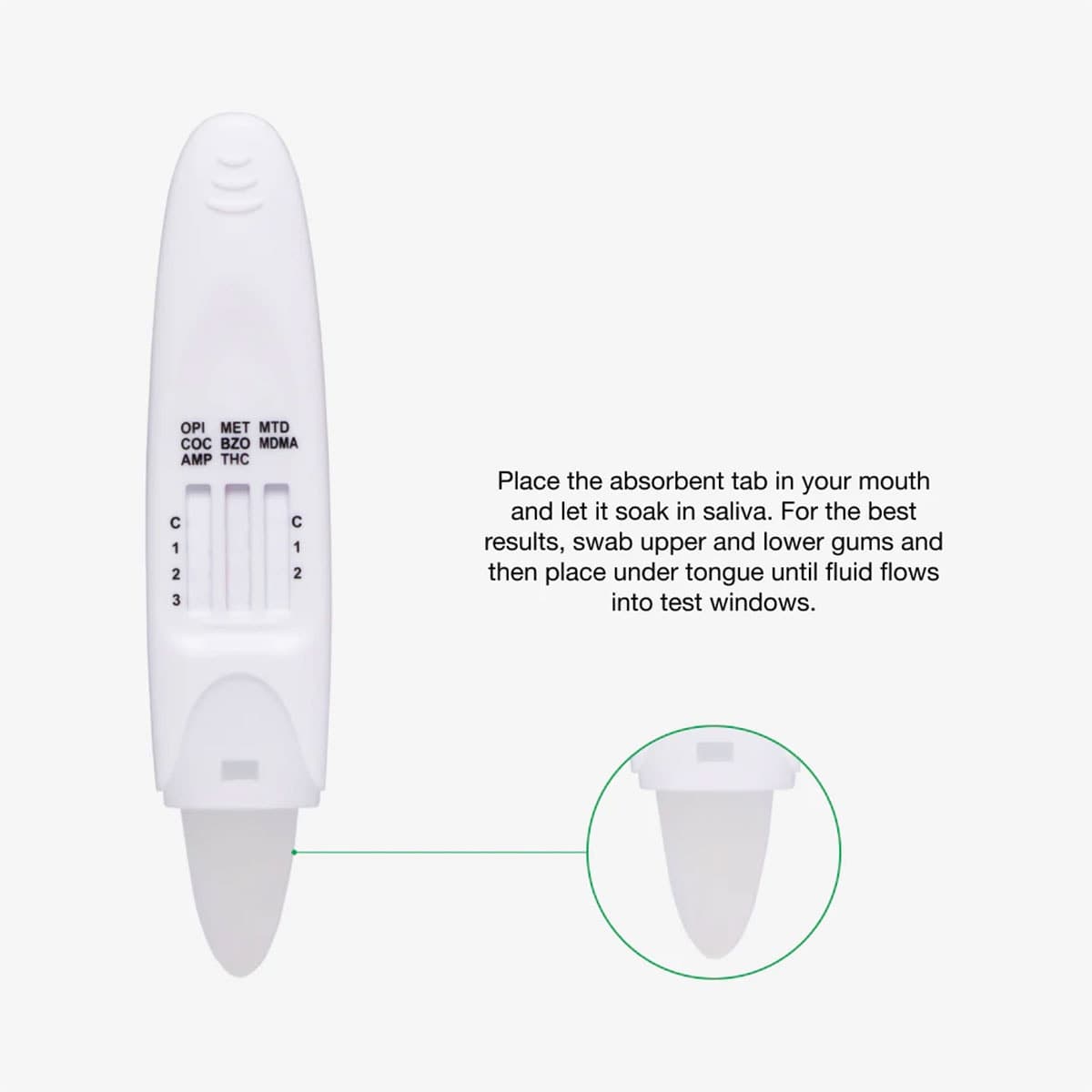 Thumbnail Drug Alert Multi Drug Saliva Self Testing Kit 5 Pack