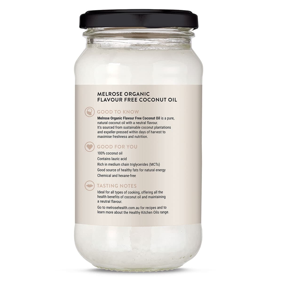 Thumbnail Melrose Organic Flavour Free Coconut Oil 950ml