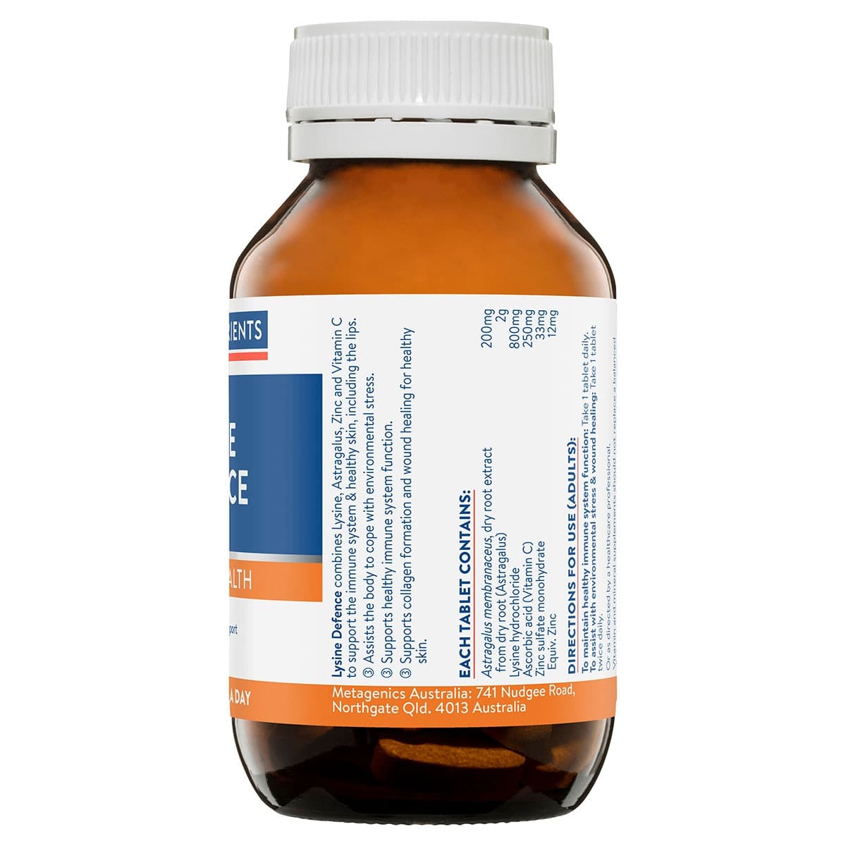 Thumbnail Ethical Nutrients Lysine Defence 60 Tablets
